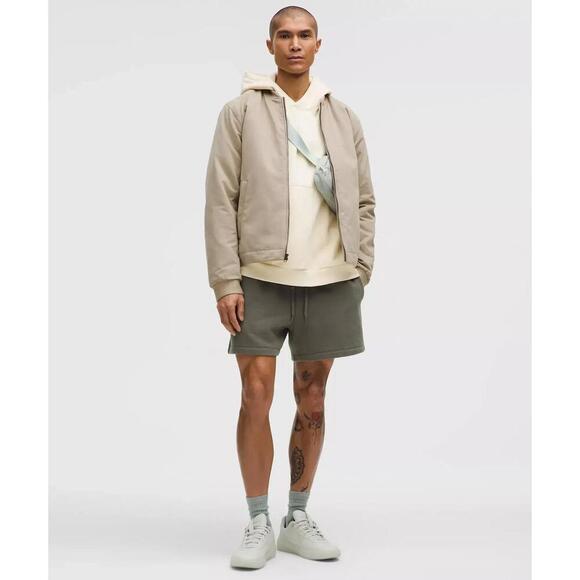 NWT Lululemon Men's Insulated Cotton-Blend Bomber Jacket - Size XXL - MSRP $198 - Picture 2 of 4